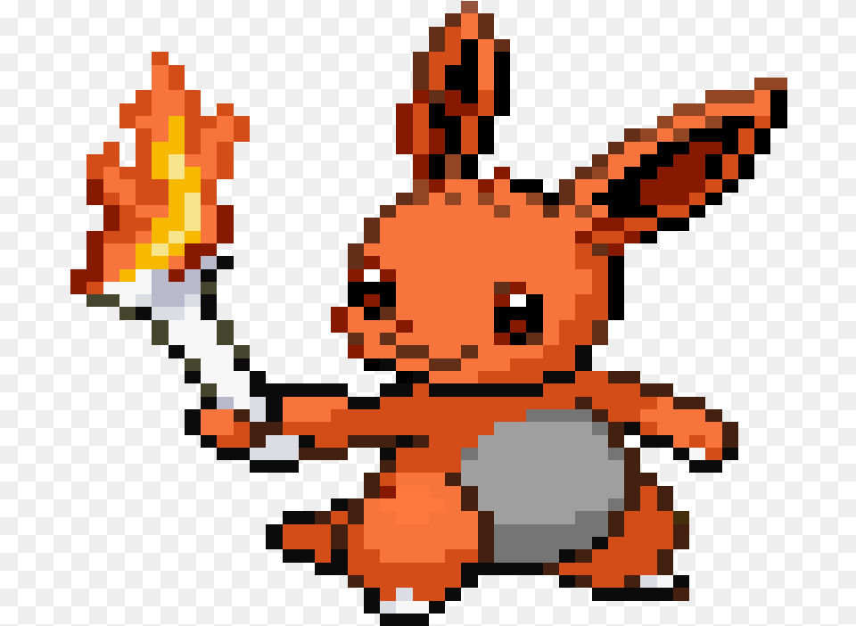 Pokemon Black Amp White Pikachu Eevee Pokmon Sprite Eevee Black And White Sprite Free Png