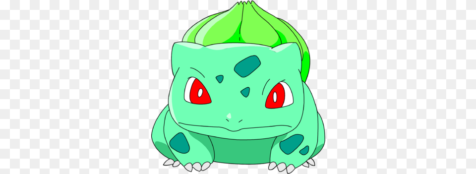 Pokemon Bulbasaur Drawing Forward Facing, Plush, Toy, Baby, Green Png Image