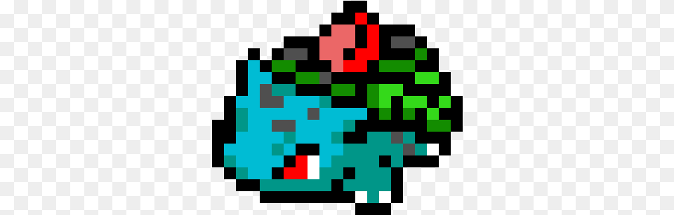 Pokemon Bulbasaur Pixel Art, Pattern, Clapperboard Free Png Download