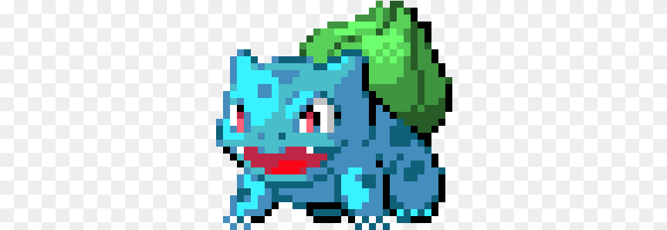 Pokemon Bulbasaur Pixel Art Maker Pokemon Bulbasaur Pixel Sprite, Scoreboard, Toy Free Png Download