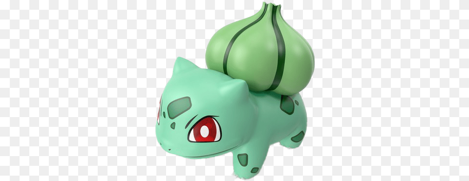 Pokemon Bulbasaur Transparent Animal Figure, Food, Produce, Piggy Bank, Clothing Png