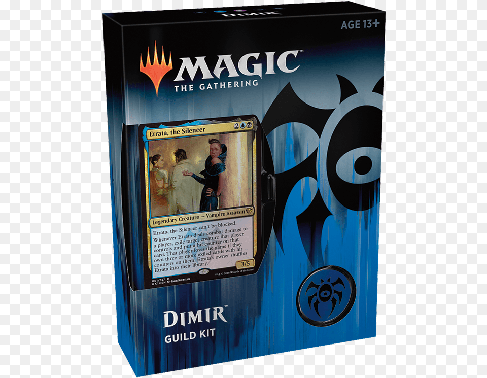 Pokemon Card Starter Kit Mtg Guild Kits Dimir, Person, Adult, Female, Woman Free Png Download