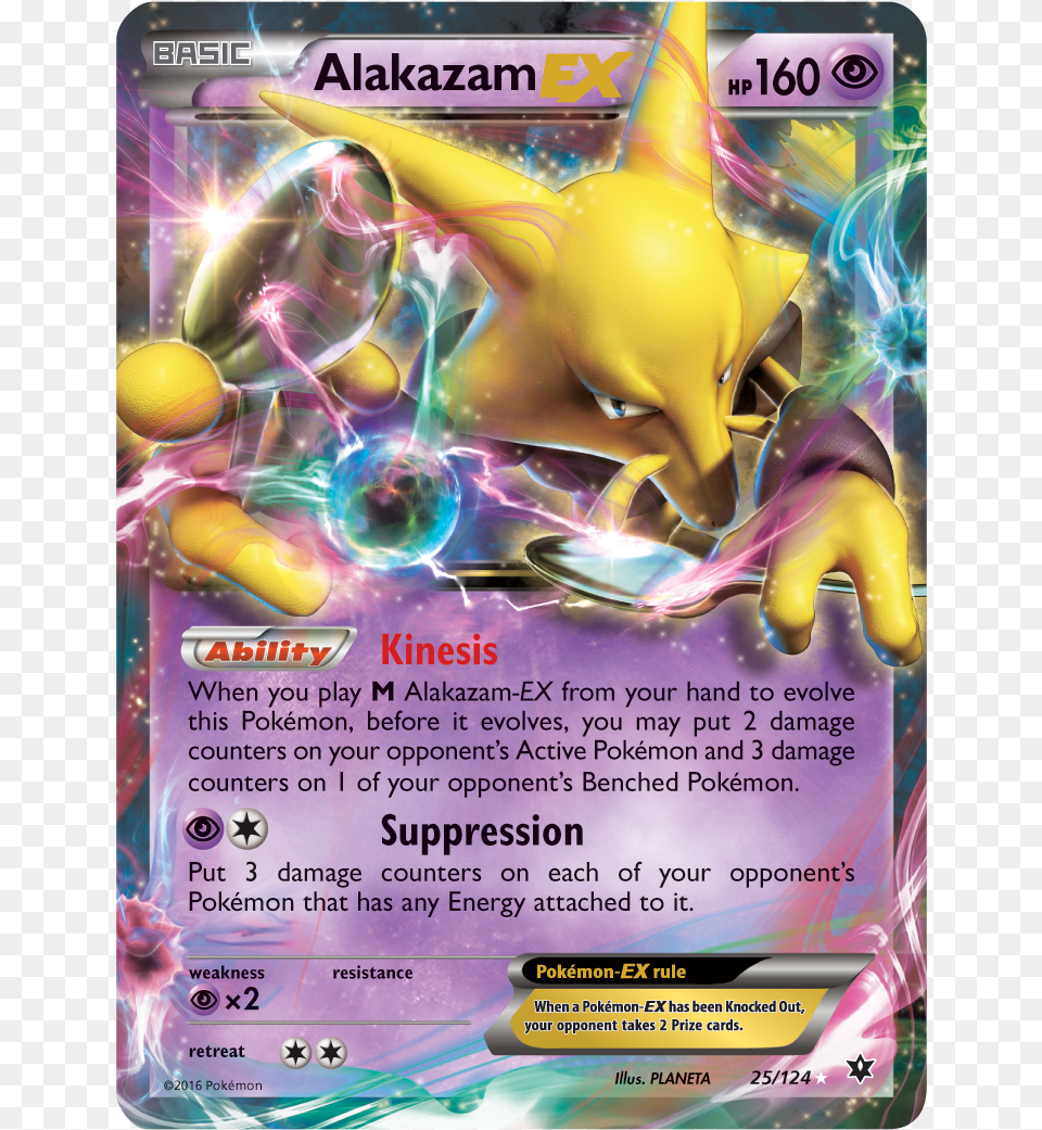 Pokemon Cards Pokemon Alakazam Ex, Advertisement, Poster, Person, Face Free Png
