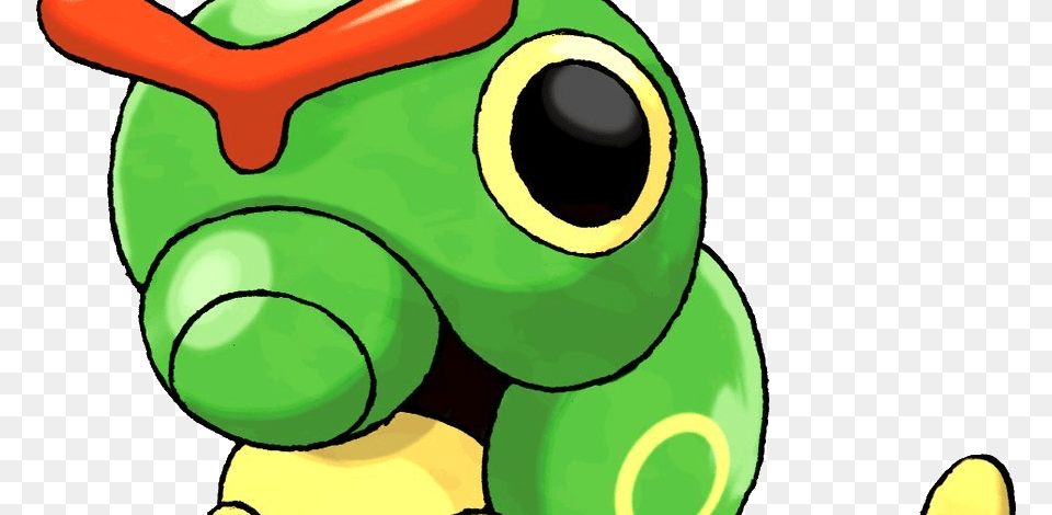 Pokemon Caterpie, Amphibian, Animal, Frog, Wildlife Free Png Download