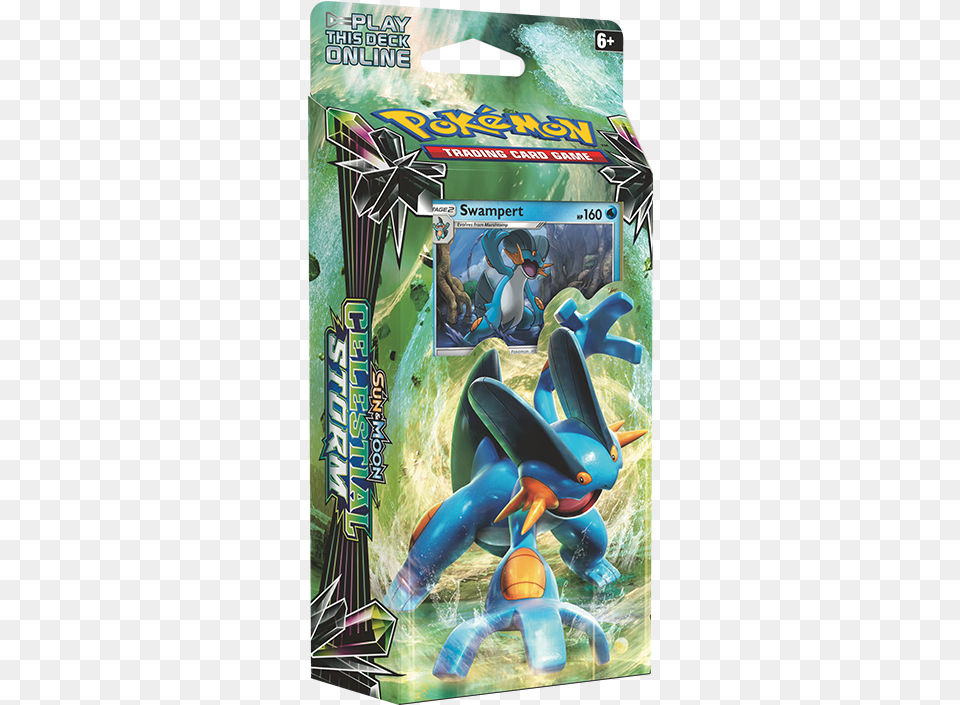 Pokemon Celestial Storm Theme Deck, Book, Comics, Publication Png Image