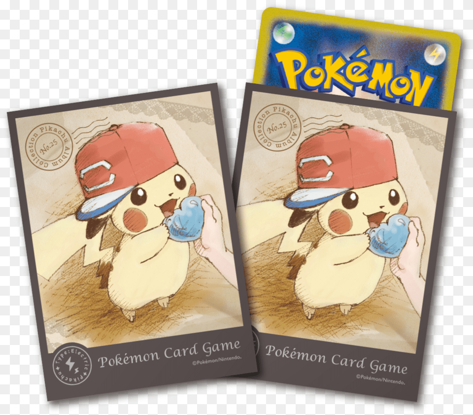 Pokemon Center Japanese Card Sleeves, Book, Publication, Baby, Person Png