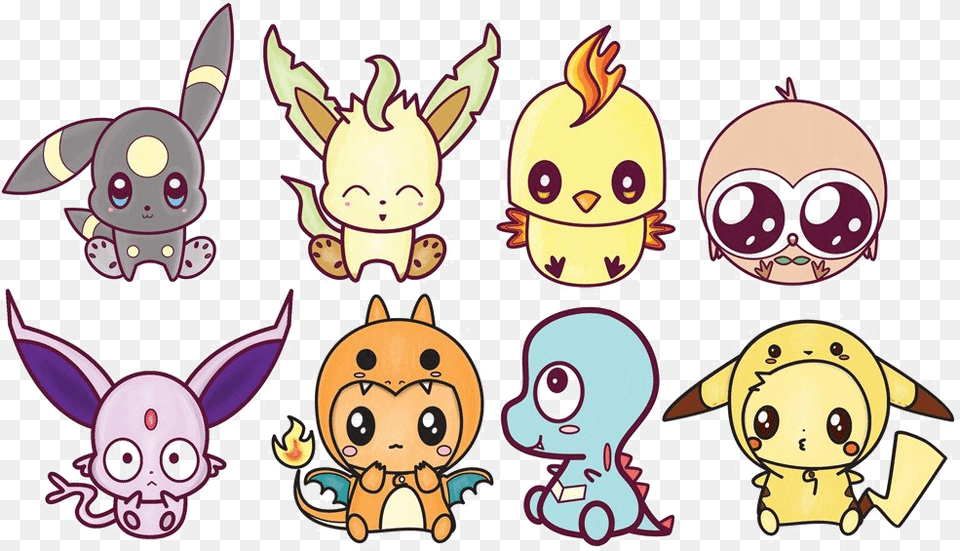 Pokemon Characters Drawing Of Pokemon Characters, Toy, Plush, Book, Publication Free Png Download