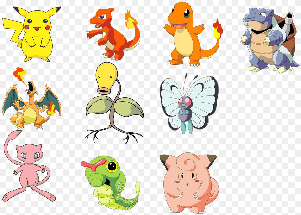 Pokemon Characters Transparent Pokemon Characters, Baby, Person, Animal, Cat Free Png Download