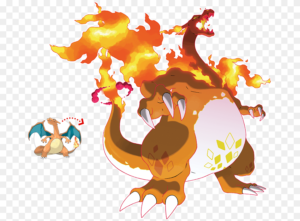 Pokemon Charizard, Baby, Person Png Image