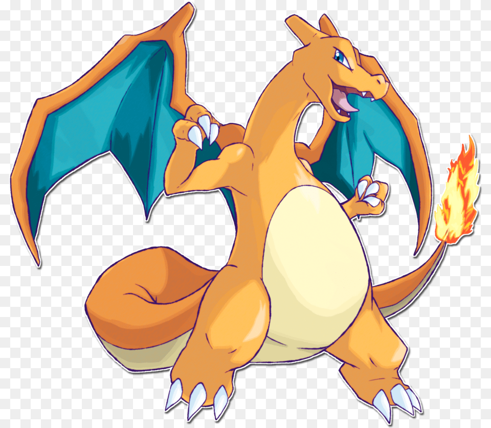 Pokemon Charizard Graphic Transparent, Cartoon Png Image