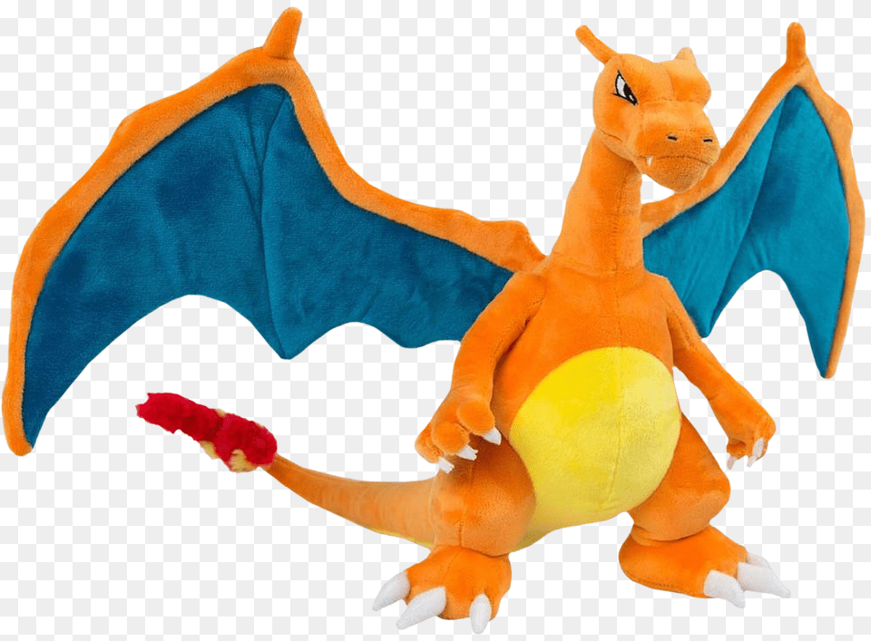 Pokemon Charizard Premium Plush, Animal, Dinosaur, Reptile, Toy Png Image