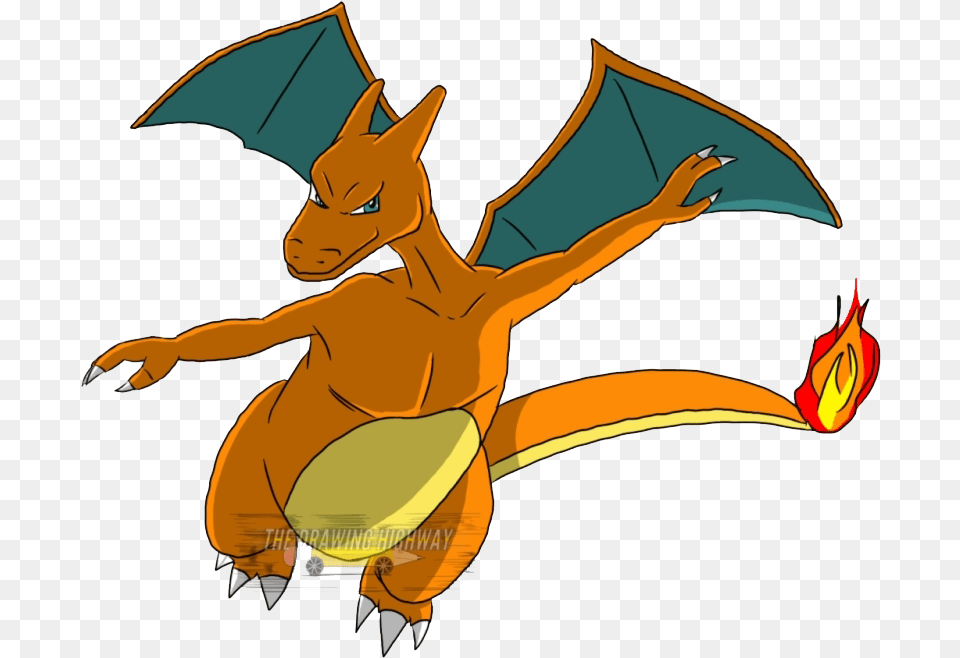 Pokemon Charizard Transparent Pokemon Drawing Legendary With Colour, Baby, Person Png Image