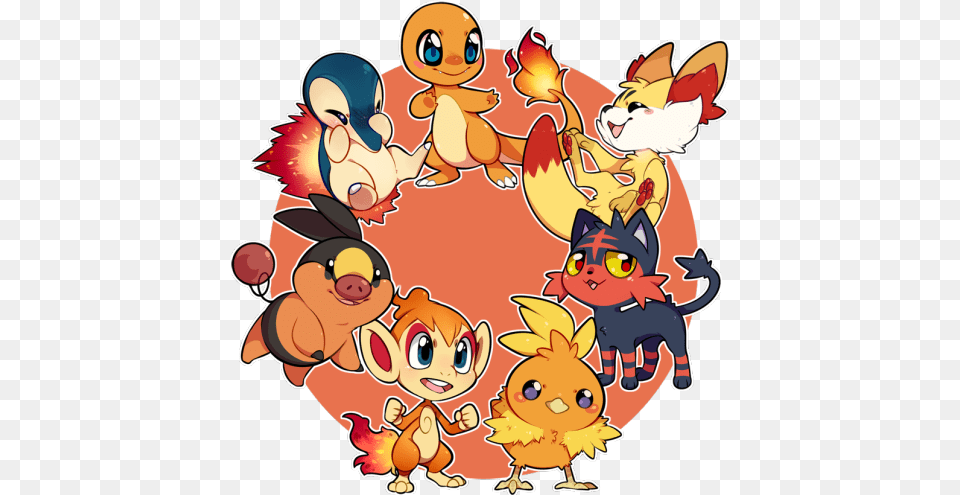 Pokemon Charmander Bulbasaur Squirtle Piplup Chimchar Fire Starters Pokemon, Baby, Person, Face, Head Free Png Download