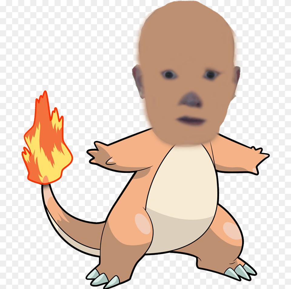 Pokemon Charmander Monkaw, Baby, Person, Fire, Flame Free Png