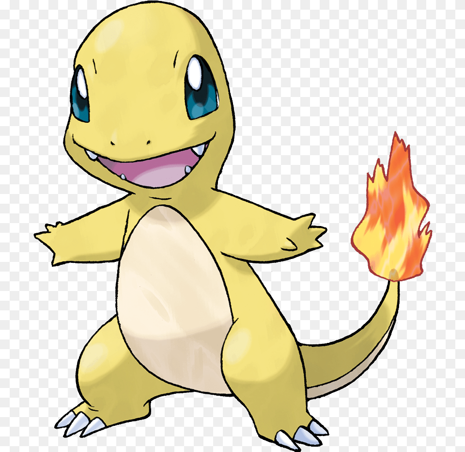 Pokemon Charmander Shiny, Baby, Person, Face, Fire Free Png Download