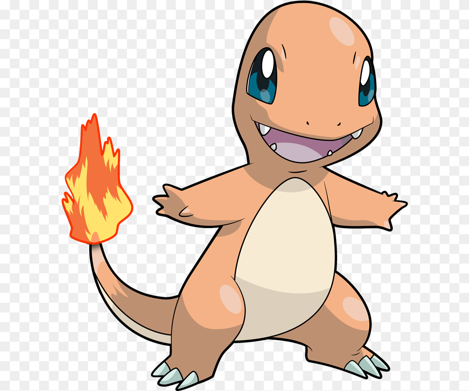 Pokemon Charmander Transparent Image Arts Charmander, Baby, Person, Fire, Flame Free Png Download