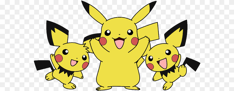 Pokemon Clip Art 2 Cartoon Pichu And Pikachu Coloring Pages, Animal, Mammal, Pig, Face Free Transparent Png