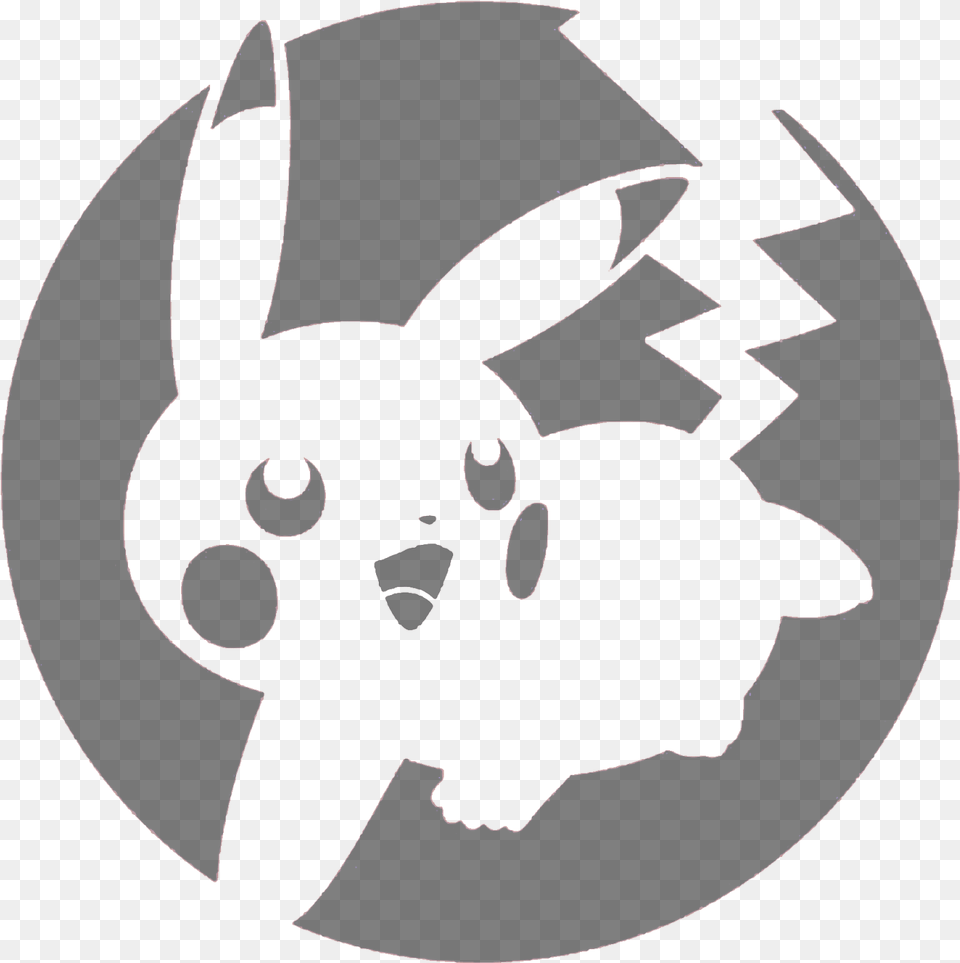 Pokemon Clipart Grey Pikachu Pumpkin Carving Templates, Art, Person, Accessories Free Png