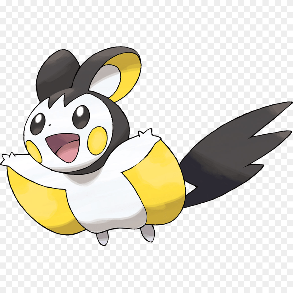 Pokemon Clipart Grey For Emolga Pokemon, Cartoon, Animal, Fish, Sea Life Free Transparent Png