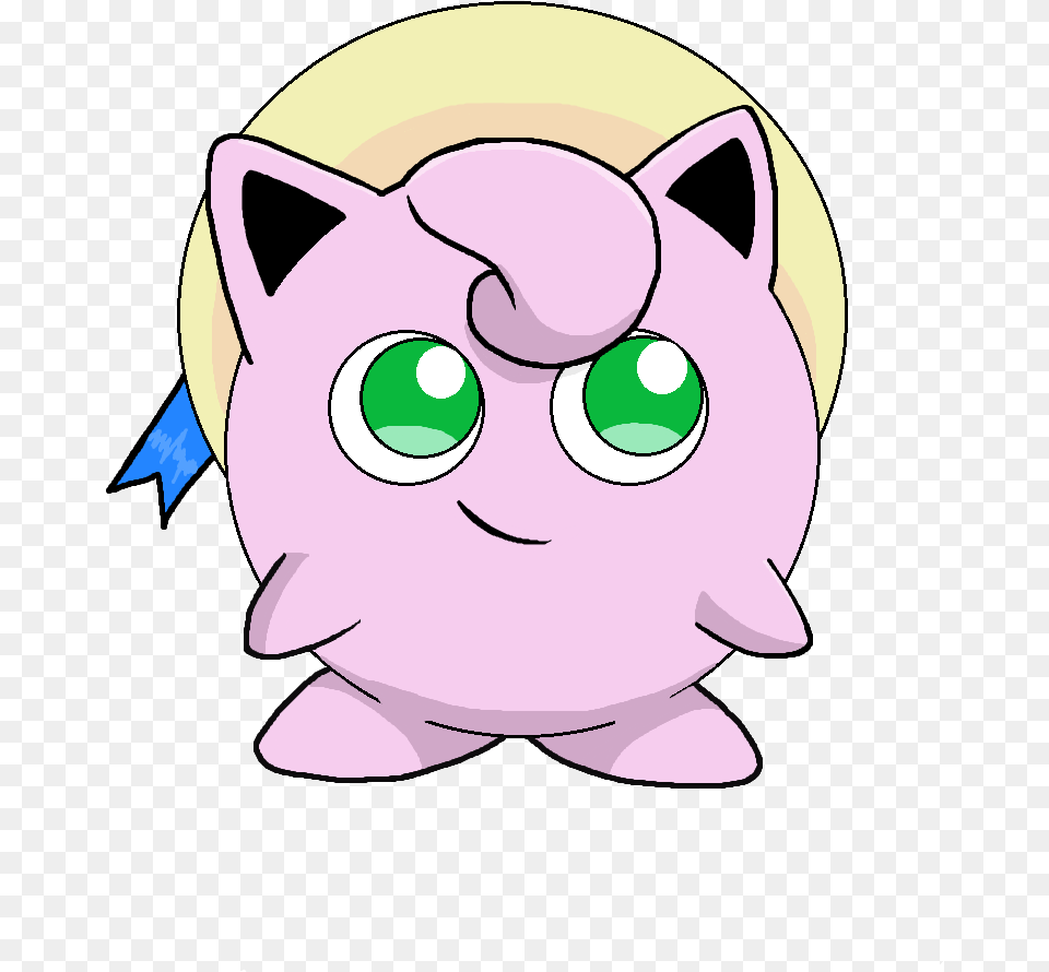 Pokemon Clipart Jigglypuff Picture Jigglypuff With Sun Hat, Animal, Mammal, Pig Free Png