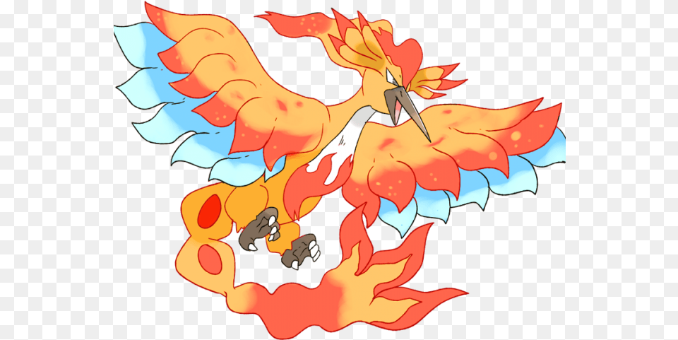 Pokemon Clipart Moltres Mega Pokemon Moltes Png