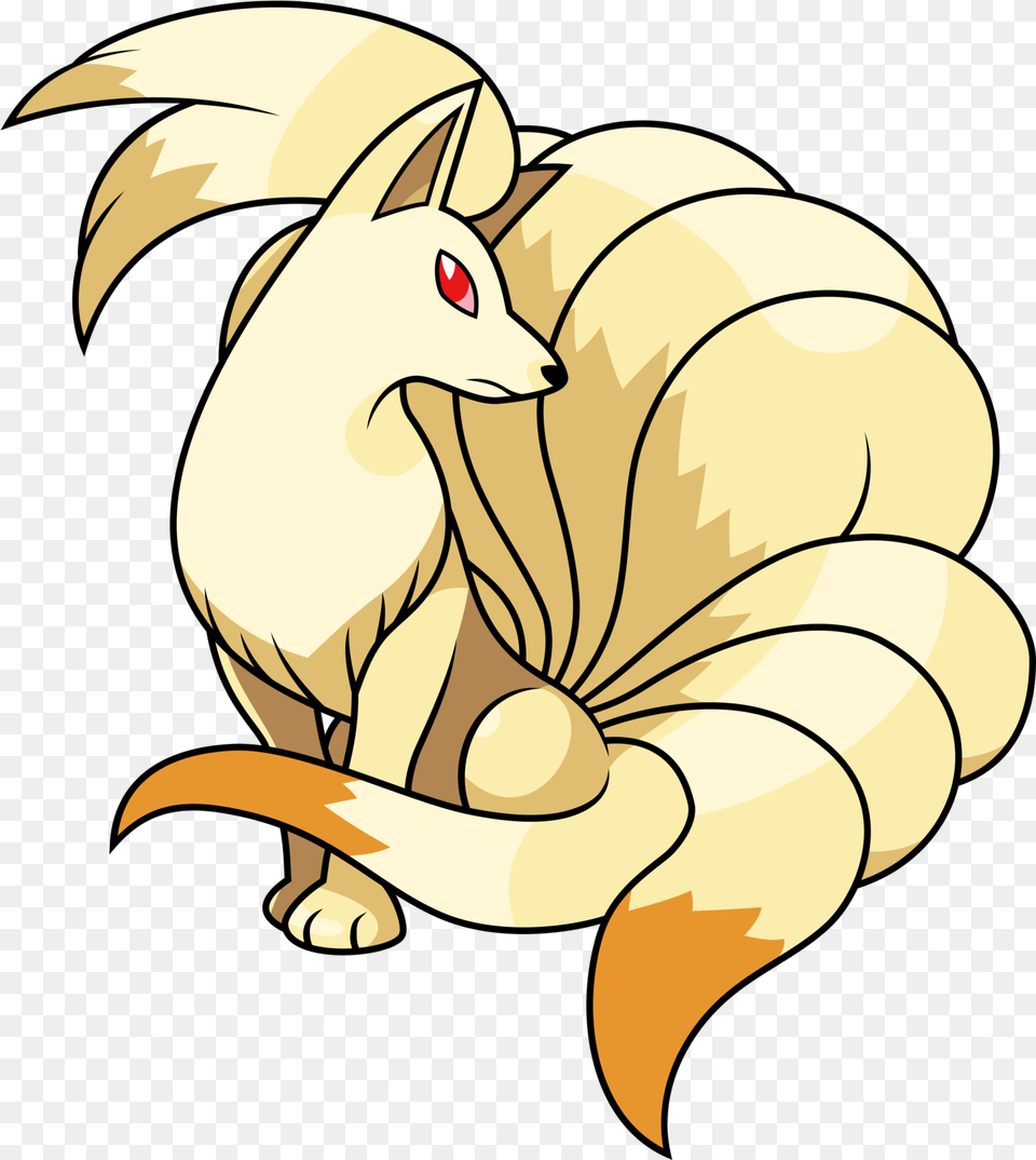 Pokemon Clipart Ninetails Imagenes De Ninetales Pokemon Ninetales Animal, Mammal, Fish, Sea Life Free Transparent Png