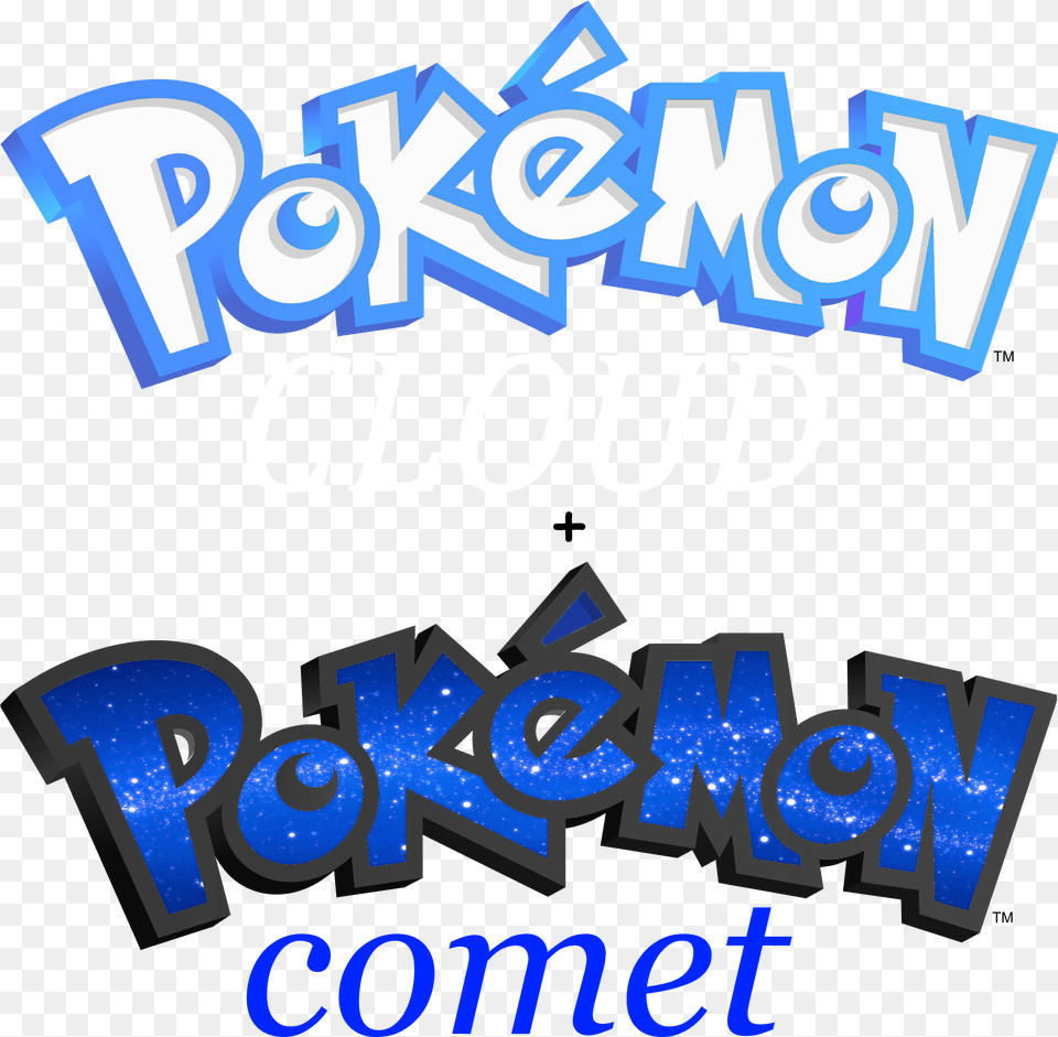 Pokemon Cloud And Pokemon Comet Is A Pokmon Game That Pokemon Logo, Advertisement, Poster, Text, Dynamite Free Png Download