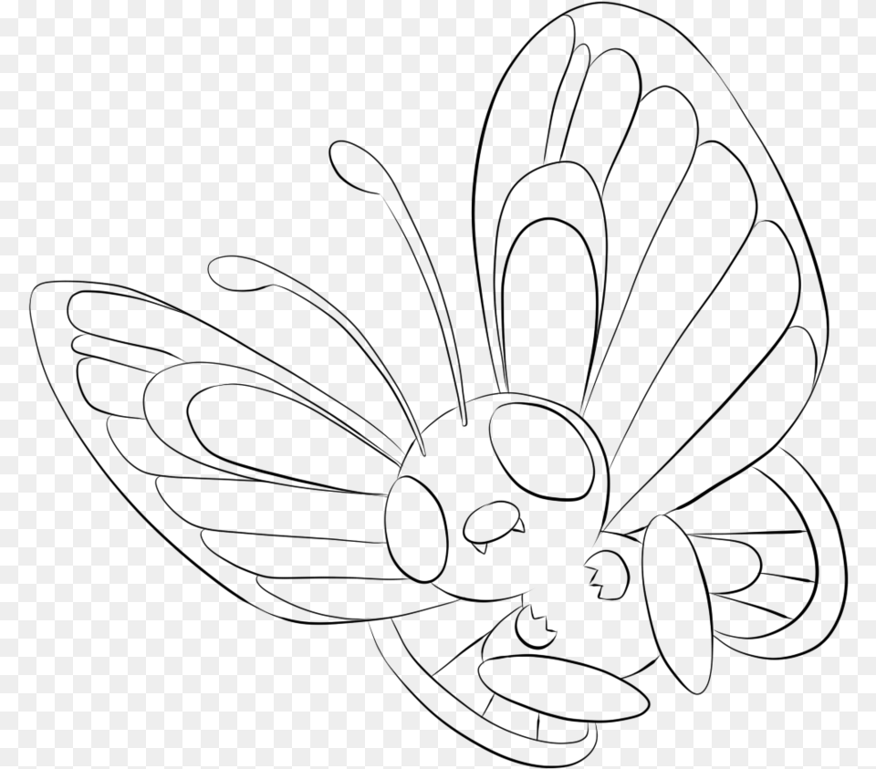 Pokemon Coloring Pages Butterfree, Lighting, Person Free Png