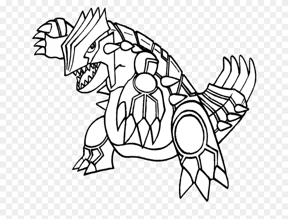 Pokemon Coloring Pages Groudon Coloring Home Kleurplatenvoorallecom, Art, Baby, Person, Drawing Png Image