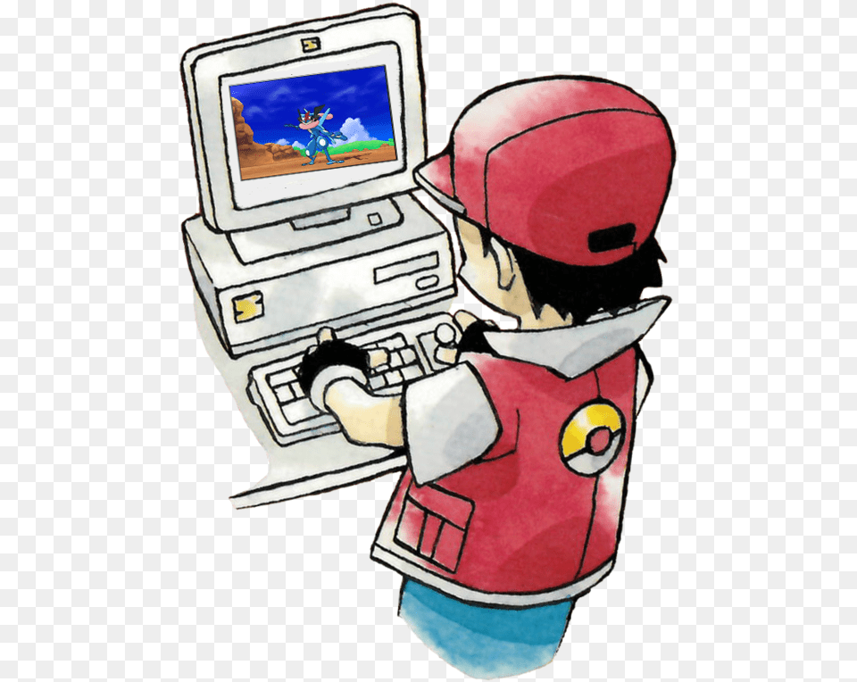 Pokemon Computer, Electronics, Pc, Person Free Png