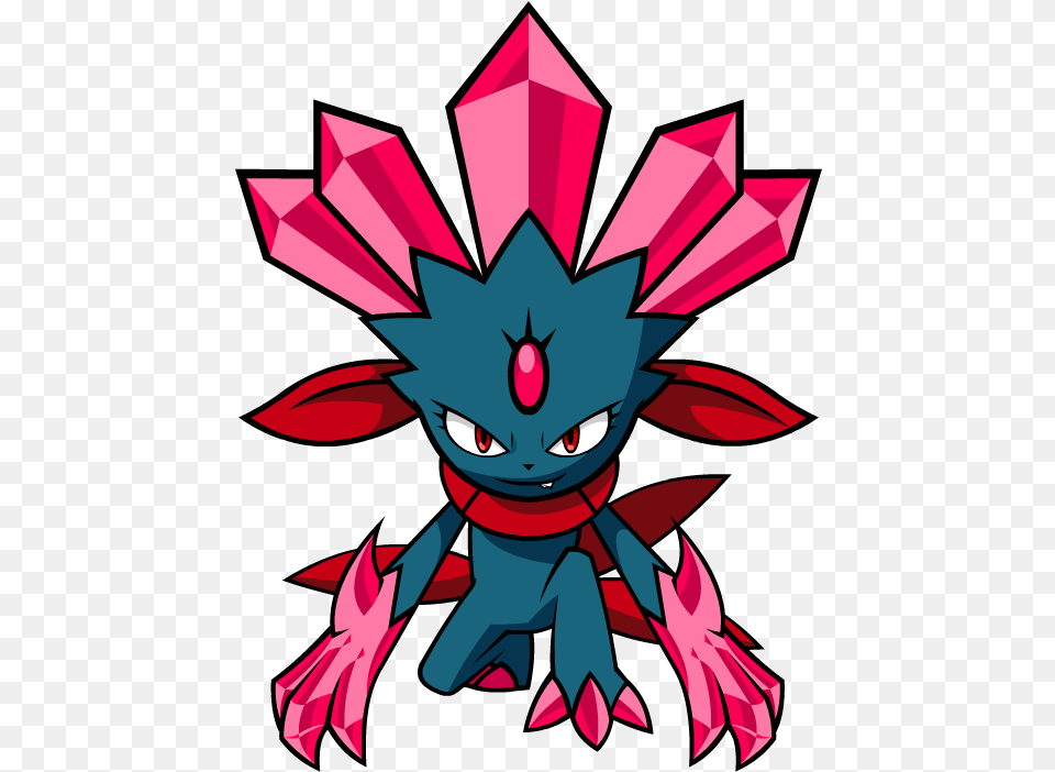 Pokemon Crystal Weavile, Baby, Person, Art, Book Free Png
