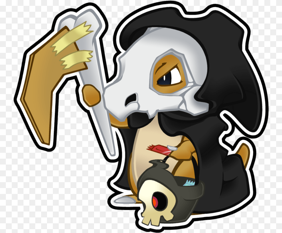 Pokemon Cubone Reaper Costume Cubone Halloween, Ammunition, Grenade, Weapon Free Png Download