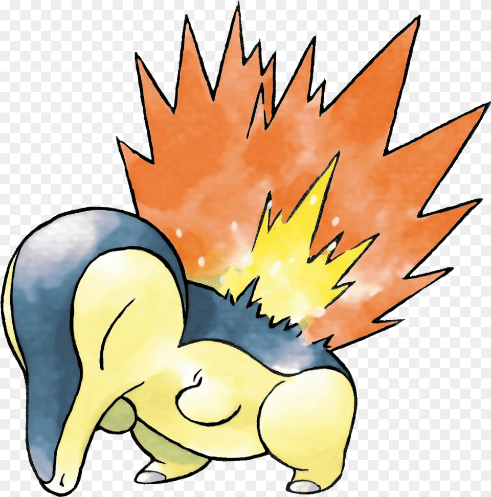 Pokemon Cyndaquil Pokemon Gold Fire Pokemon, Baby, Person, Face, Head Free Png Download