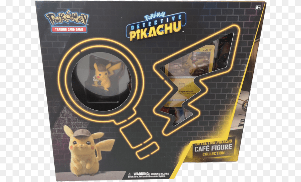 Pokemon Detective Pikachu Cafe Figure Collection Detective Pikachu Figure Collection, Animal, Cat, Mammal, Pet Free Png Download