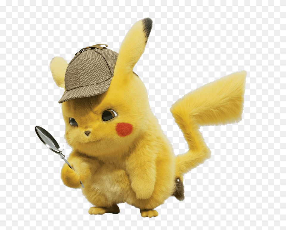 Pokemon Detective Pikachu Movie Hd Pokemon Detective Pikachu, Plush, Toy, Clothing, Hat Png