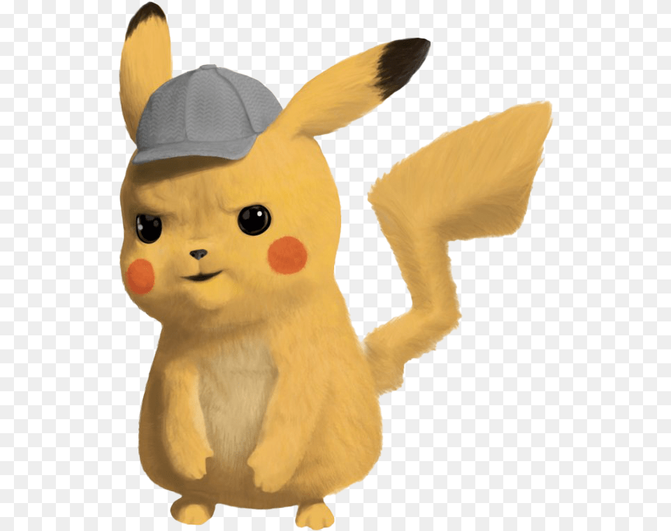 Pokemon Detective Pikachu Movie Images Detective Pikachu Toy, Plush, Clothing, Hat Free Transparent Png