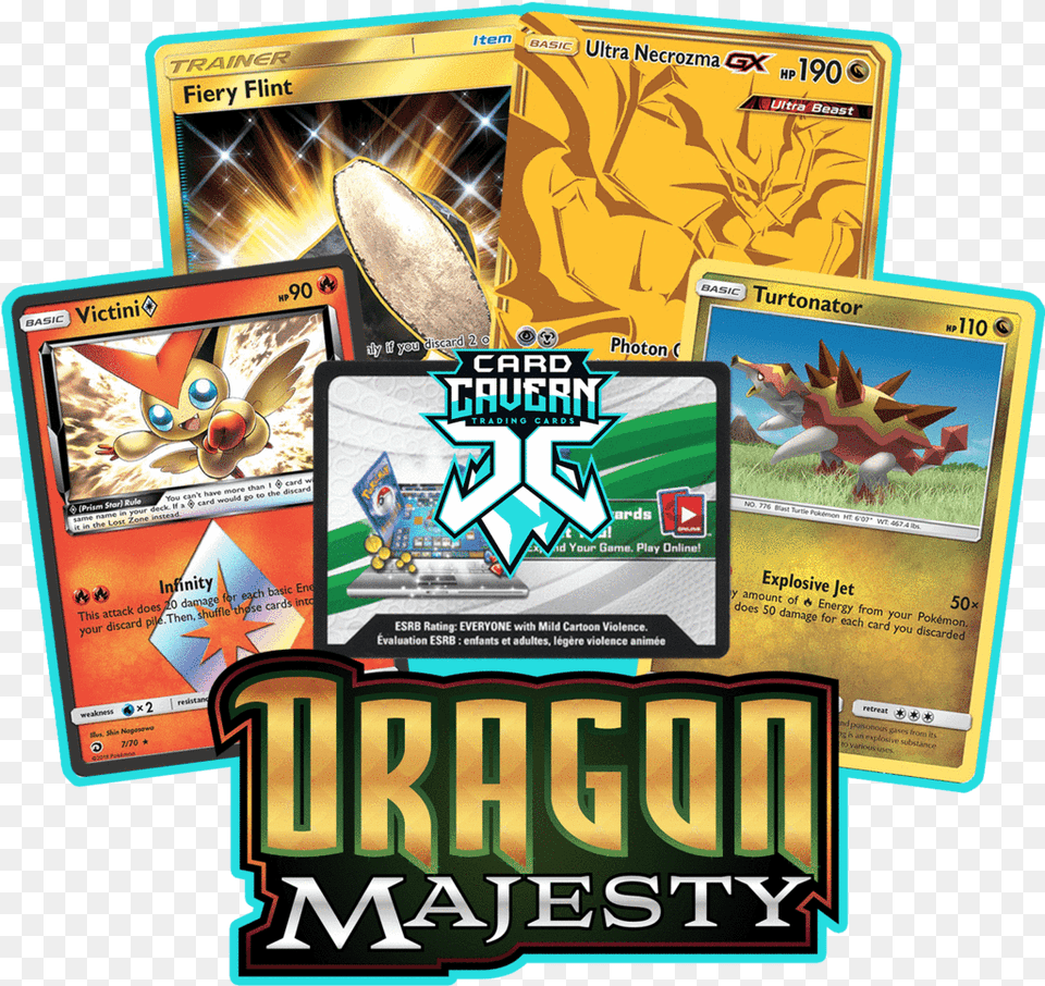 Pokemon Dragon Majesty Cards List, Book, Publication, Advertisement, Poster Free Transparent Png