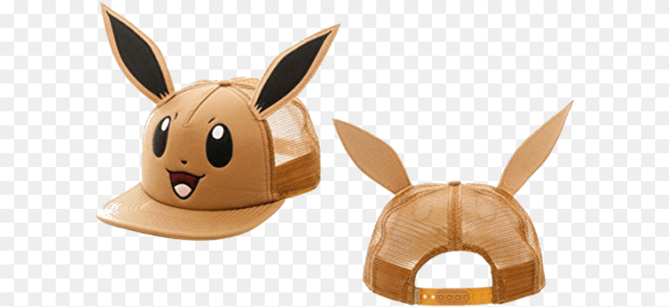 Pokemon Eevee Big Face Trucker Hat Pokemon Eevee Hat, Baseball Cap, Cap, Clothing Free Png