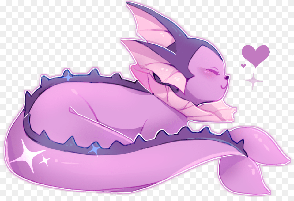 Pokemon Eeveelution Vaporeon Shinypokemon Freetoedit Cartoon, Purple, Face, Head, Person Free Transparent Png