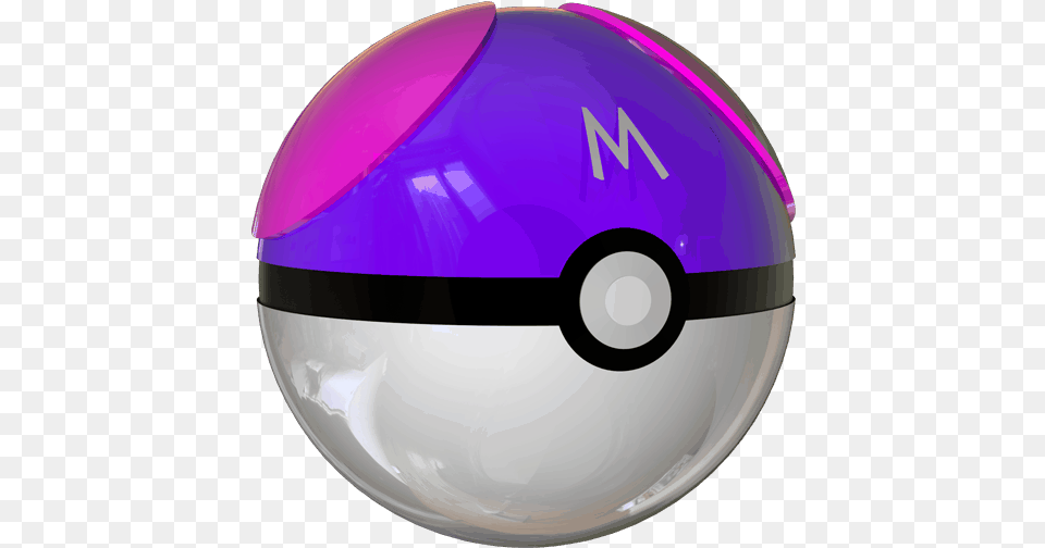 Pokemon Emerald Master Ball Cheat Via Transparent Pokemon Master Ball, Sphere, Clothing, Hardhat, Helmet Png
