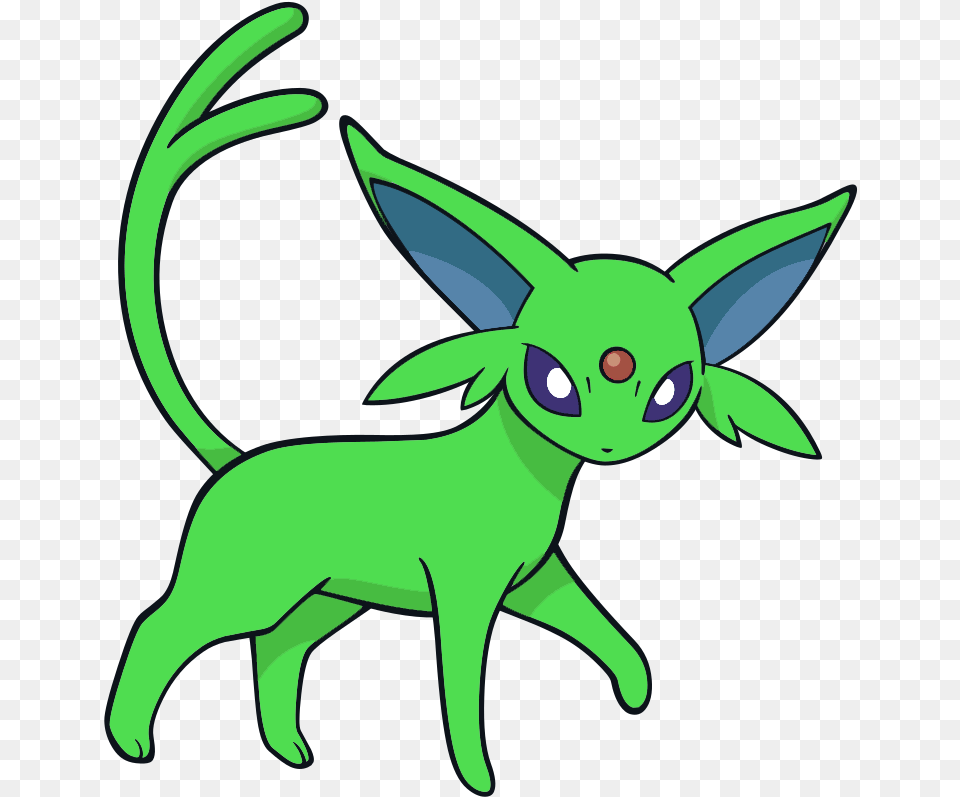 Pokemon Espeon Shiny, Animal, Fish, Sea Life, Shark Free Png