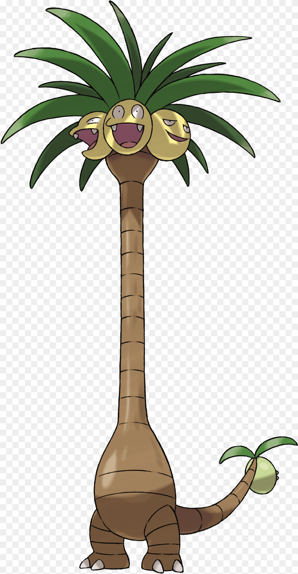 Pokemon Exeggutor Alola Form, Palm Tree, Plant, Tree, Food Free Png Download