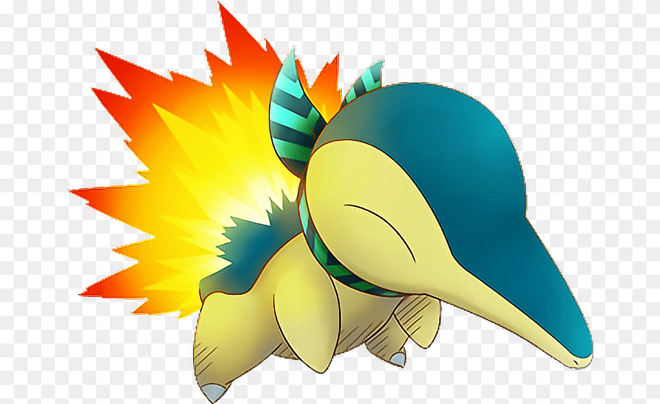 Pokemon Fire Cyndaquil Freetoedit Cyndaquil Mystery Dungeon, Animal, Mammal, Wildlife Png Image