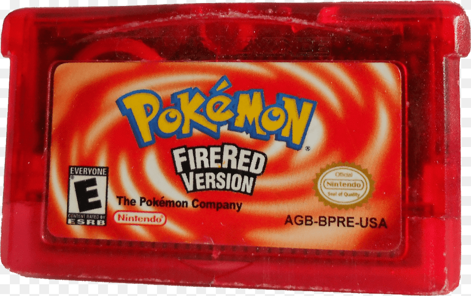 Pokemon Fire Red Cartridge, Gum, Can, Tin, Food Png Image