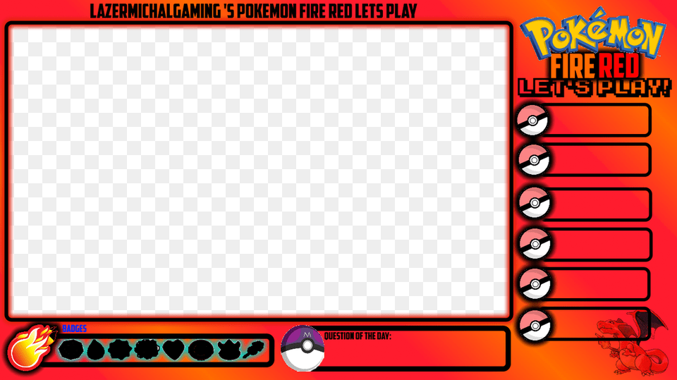Pokemon Fire Red Layout Pokemon Fire Red Thumbnail Free Png
