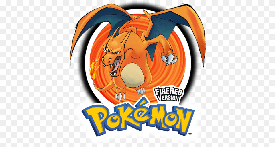 Pokemon Fire Red Logo Transparent Pokemon Go Eevee Logo, Book, Comics, Publication Free Png Download