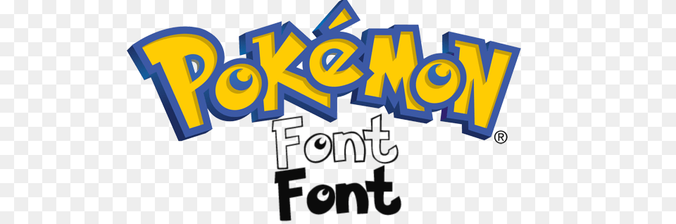 Pokemon Font Generator Clip Art, People, Person, Logo, Graphics Png