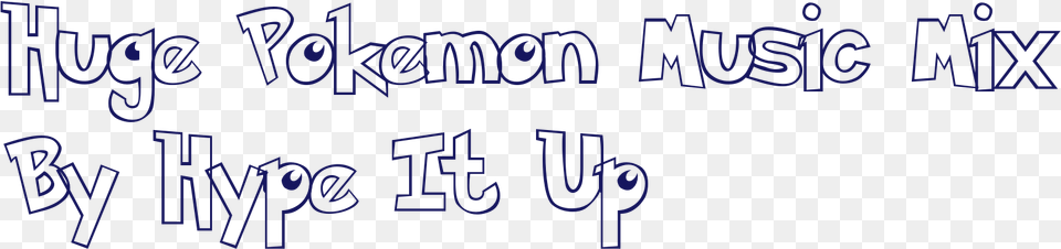 Pokemon Font Generator Pokmon, Text Png Image