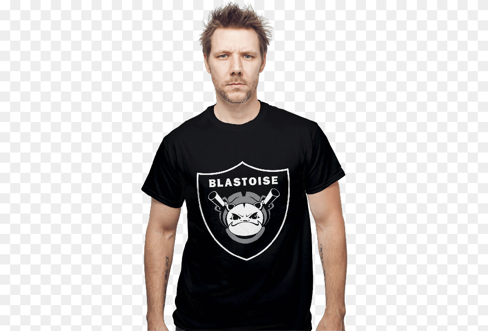 Pokemon Football Blastoise T Shirt Oakland Raiders Shirt Art Player Csgo, Clothing, T-shirt, Adult, Male Free Transparent Png