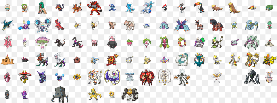 Pokemon Generation 7 Sprites, Clothing, Dress, Fashion, Formal Wear Free Transparent Png